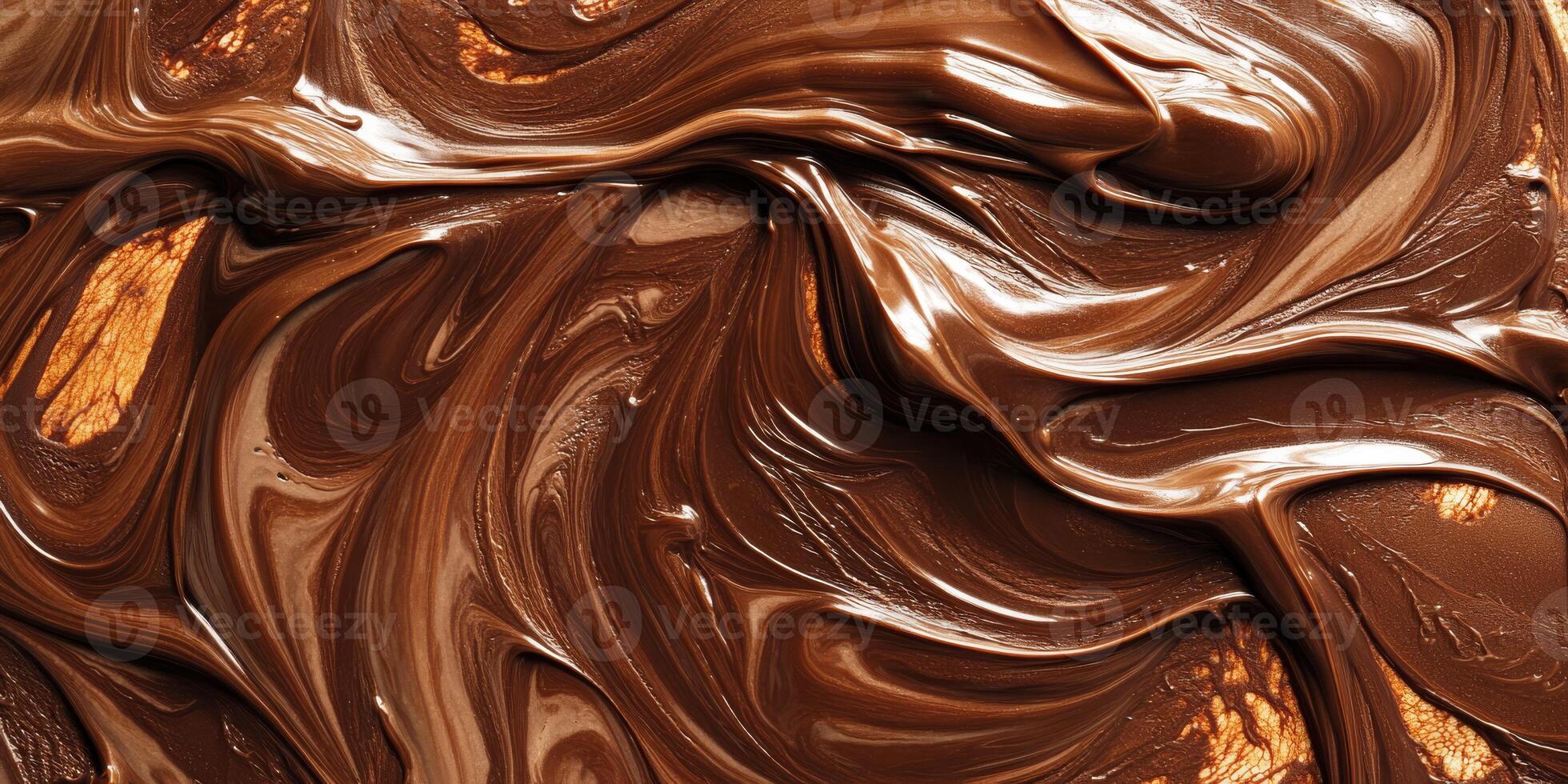 This stunning image of melted chocolate showcases delectable desserts, inspiring creative chocolatethemed projects that promise indulgent experiences to satisfy everyones sweet cravings photo