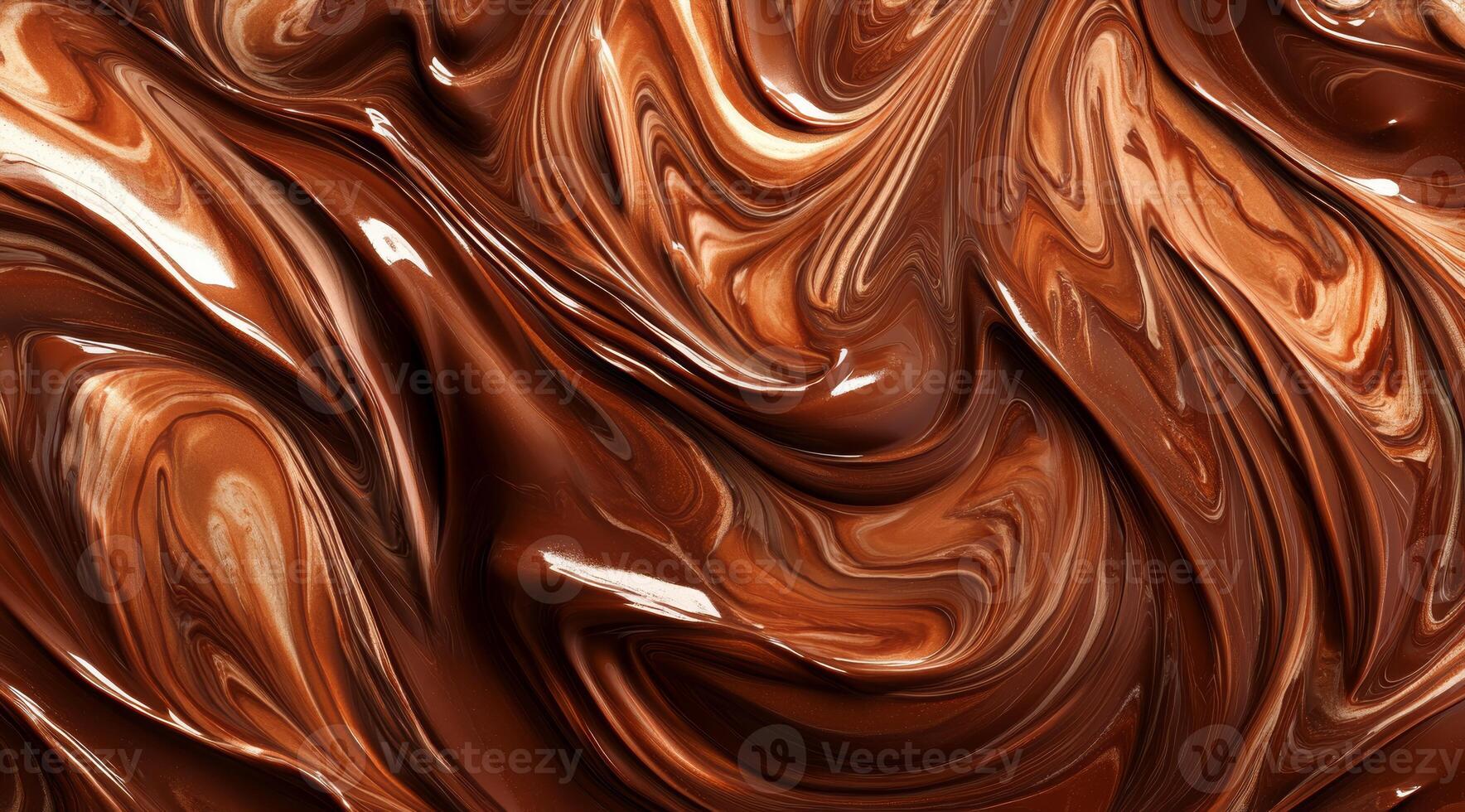 Imagine the rich texture of melted chocolate, creating mesmerizing patterns that evoke indulgence and sweetness, enhancing desserts and inspiring culinary creativity with every bite photo