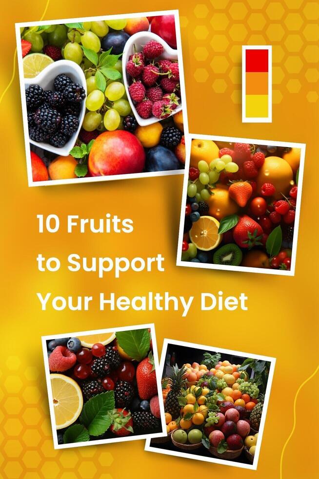orange yellow healthy fruit pinterest pin cover template