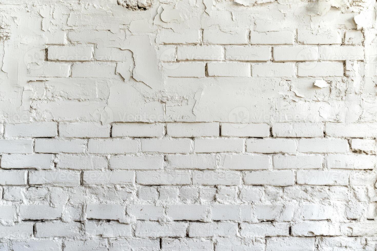 A beautifully clean and textured white brick wall serves as an ideal backdrop for various uses, perfect for enhancing backgrounds in presentations, photography, and numerous design projects photo