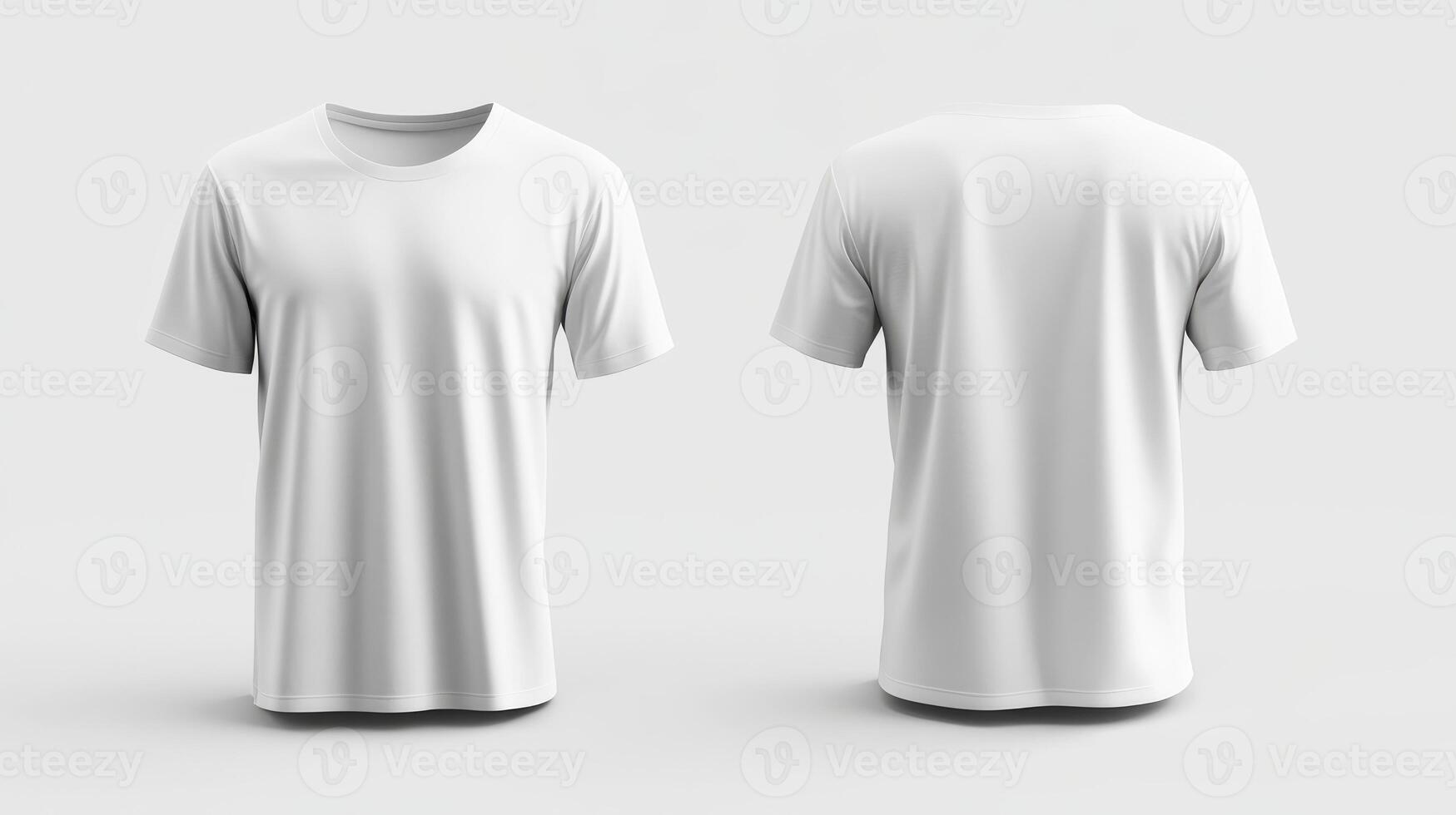 This white oversized tshirt mockup showcases detailed front and back views, perfect for displaying fashion designs, unique merchandise, and innovative branding concepts in various settings photo