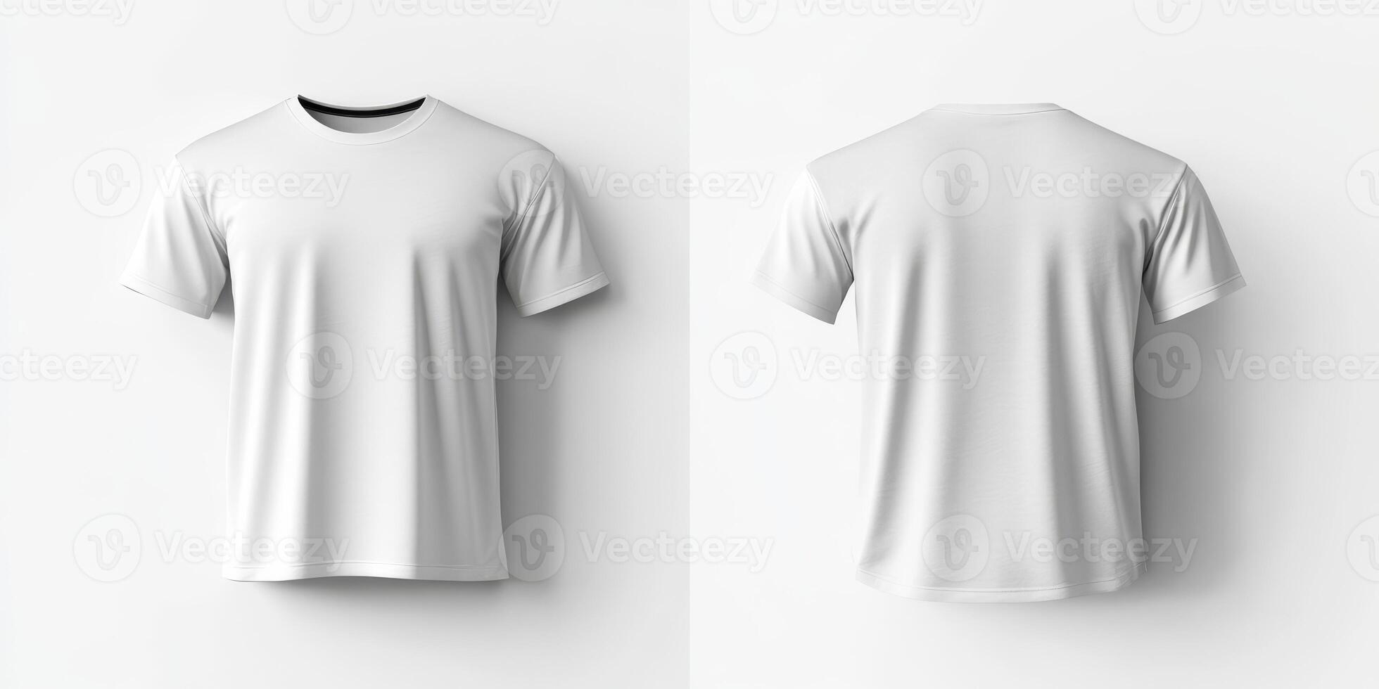 This is a pristine mockup of a white oversize tshirt that displays both the front and back views. This design is perfect for fashion concepts, branding applications, and various presentation needs photo