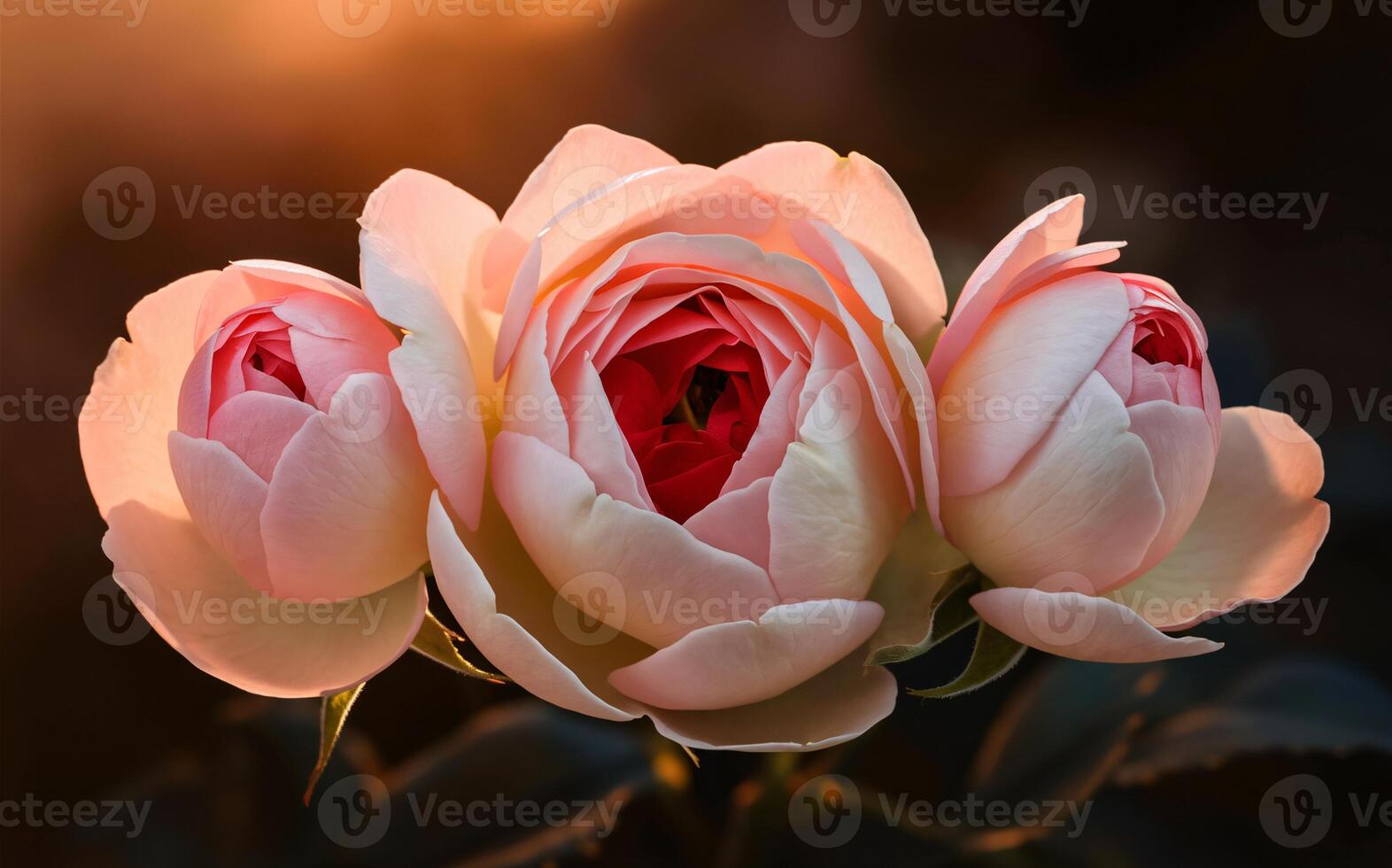 Time-Lapse Rose Blooming with Gentle Fade for a Romantic Valentine Background photo