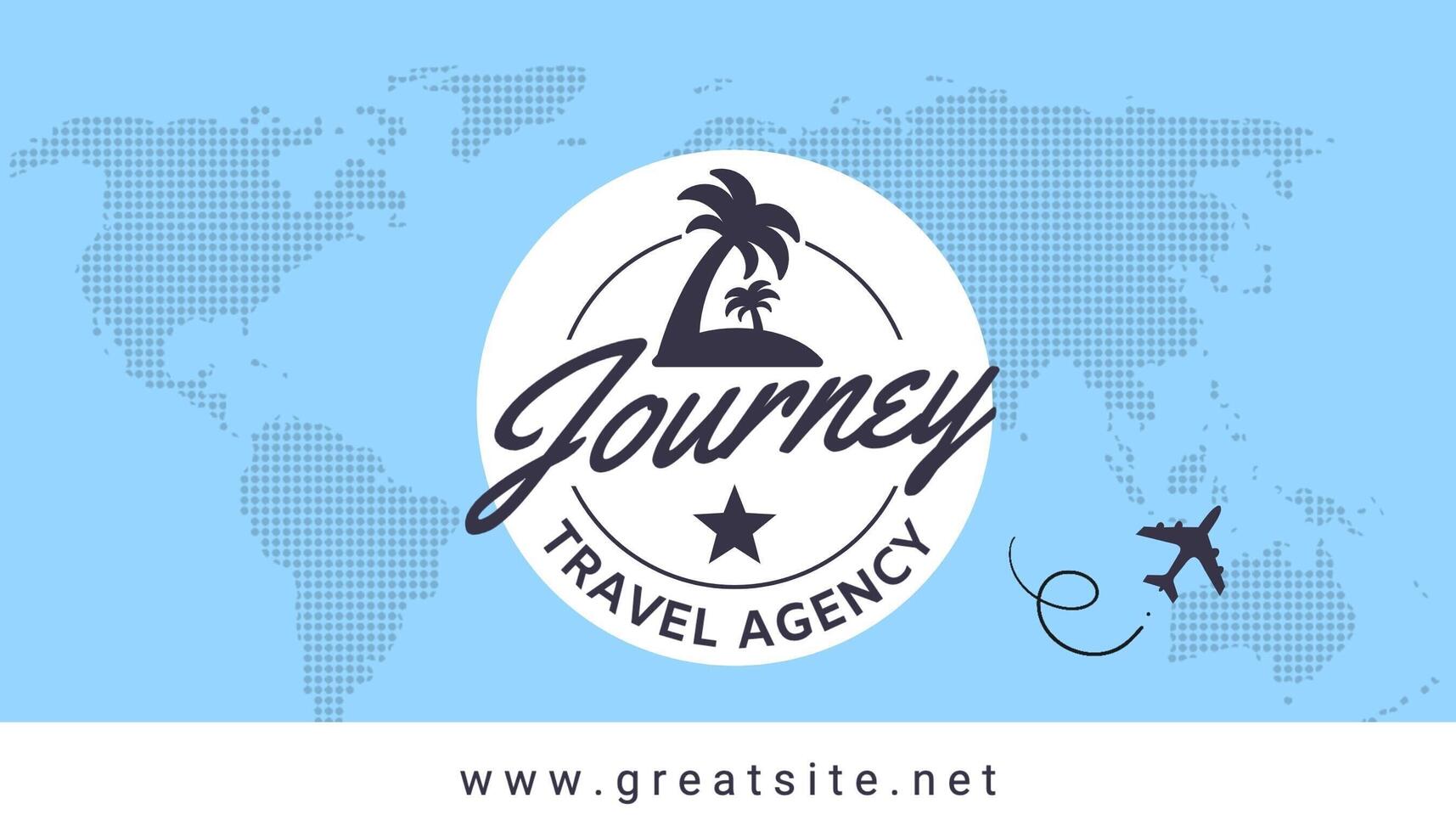 Tour Guide Business Card (Horizontal) template