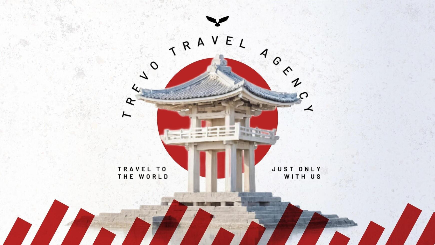 Tourism Center for Mobile Facebook Cover Template
