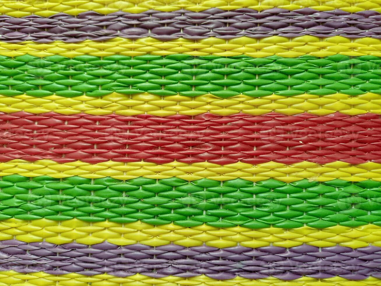 Handmade Knitted Carpet Qaleen Texture Pattern Background photo