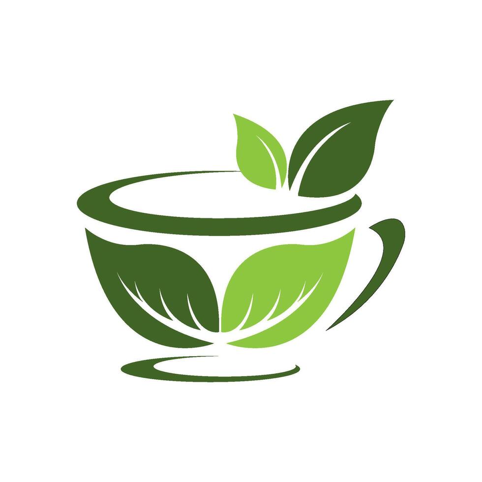 cup of tea icon illustration design template vector