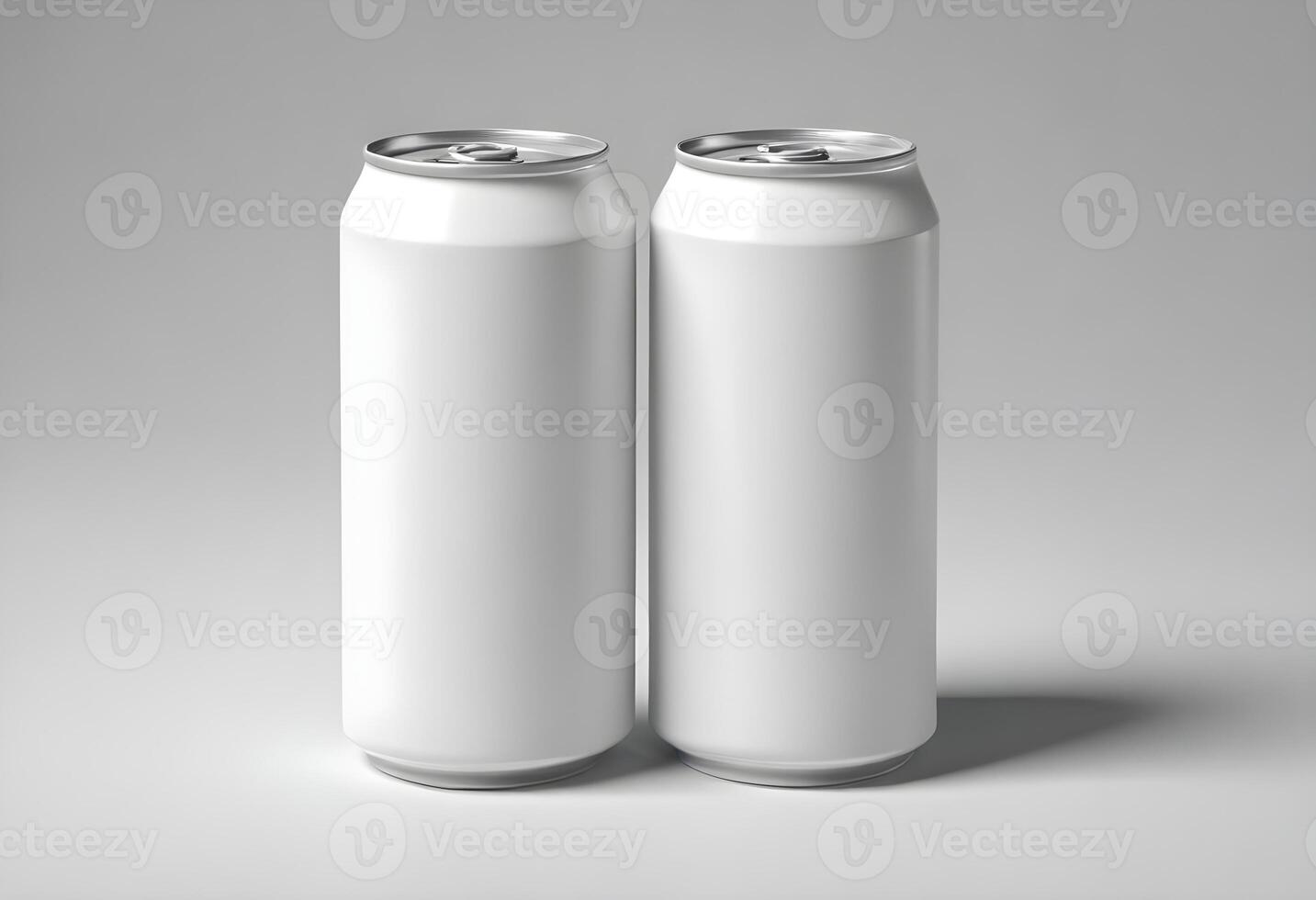 3d realistic container for soda or energy drink, lemonade or beer can mockup free download photo
