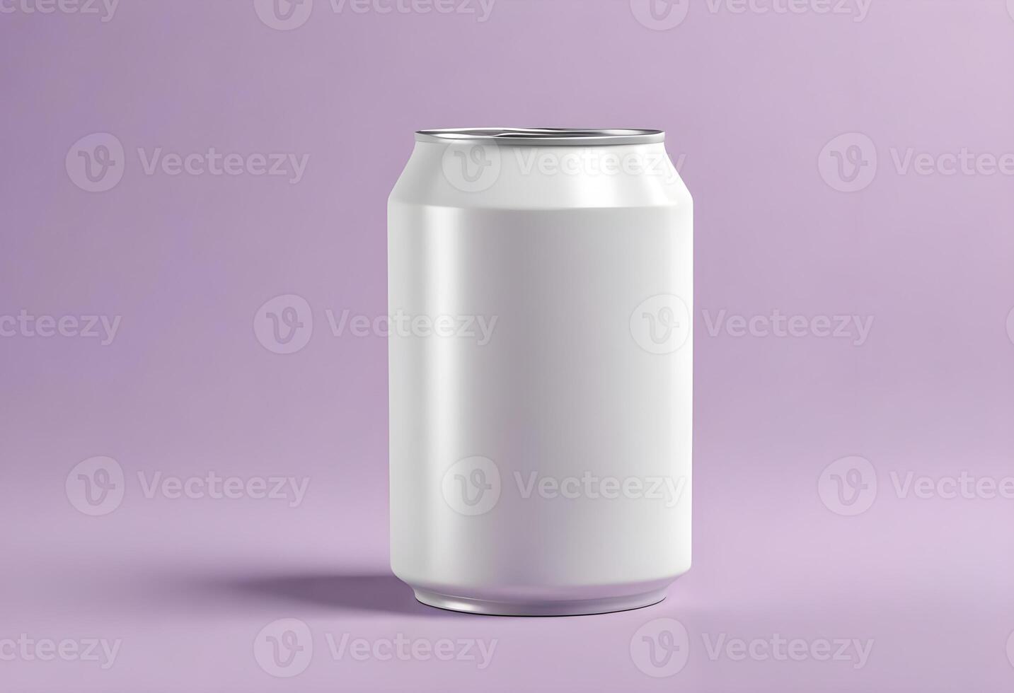 3d realistic container for soda or energy drink, lemonade or beer can mockup free download photo