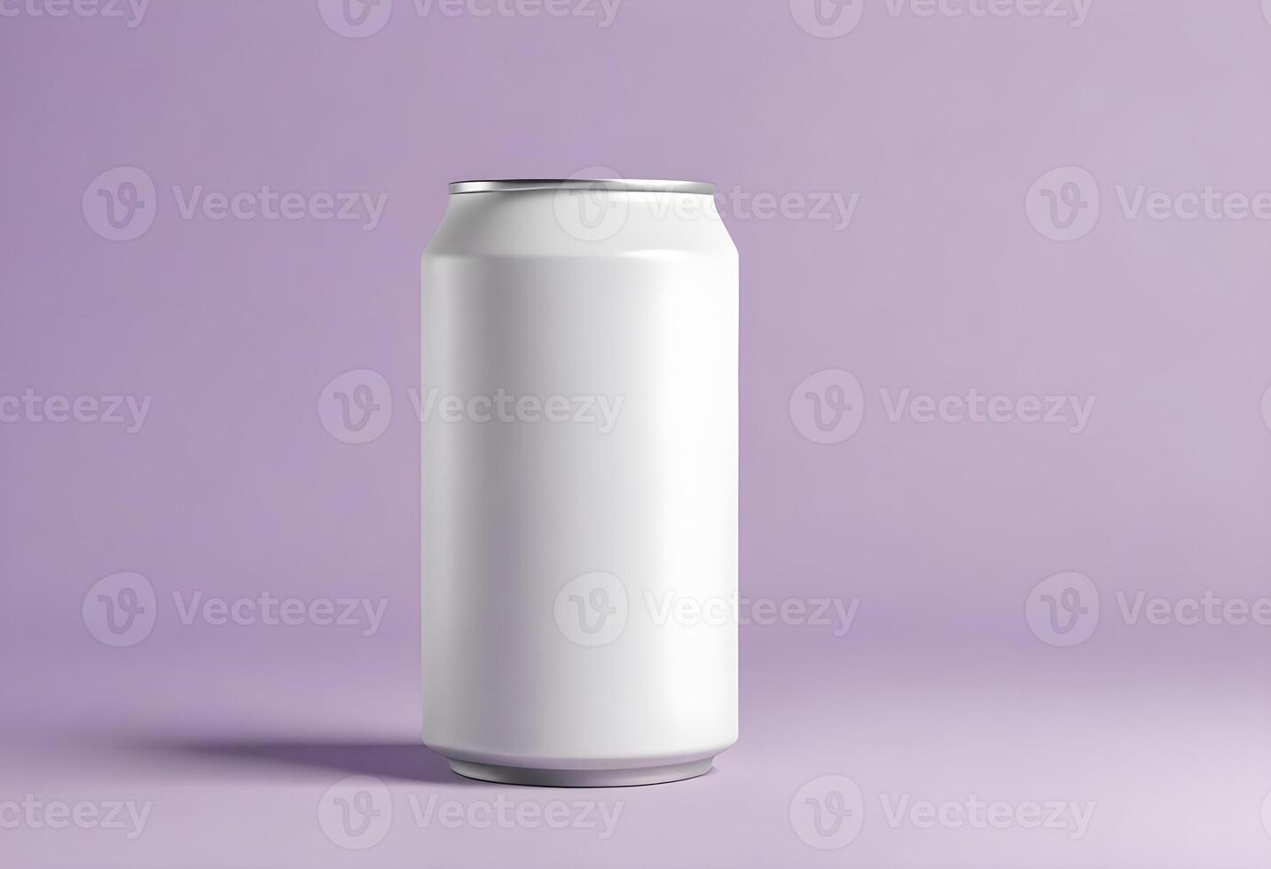 3d realistic container for soda or energy drink, lemonade or beer can mockup free download photo