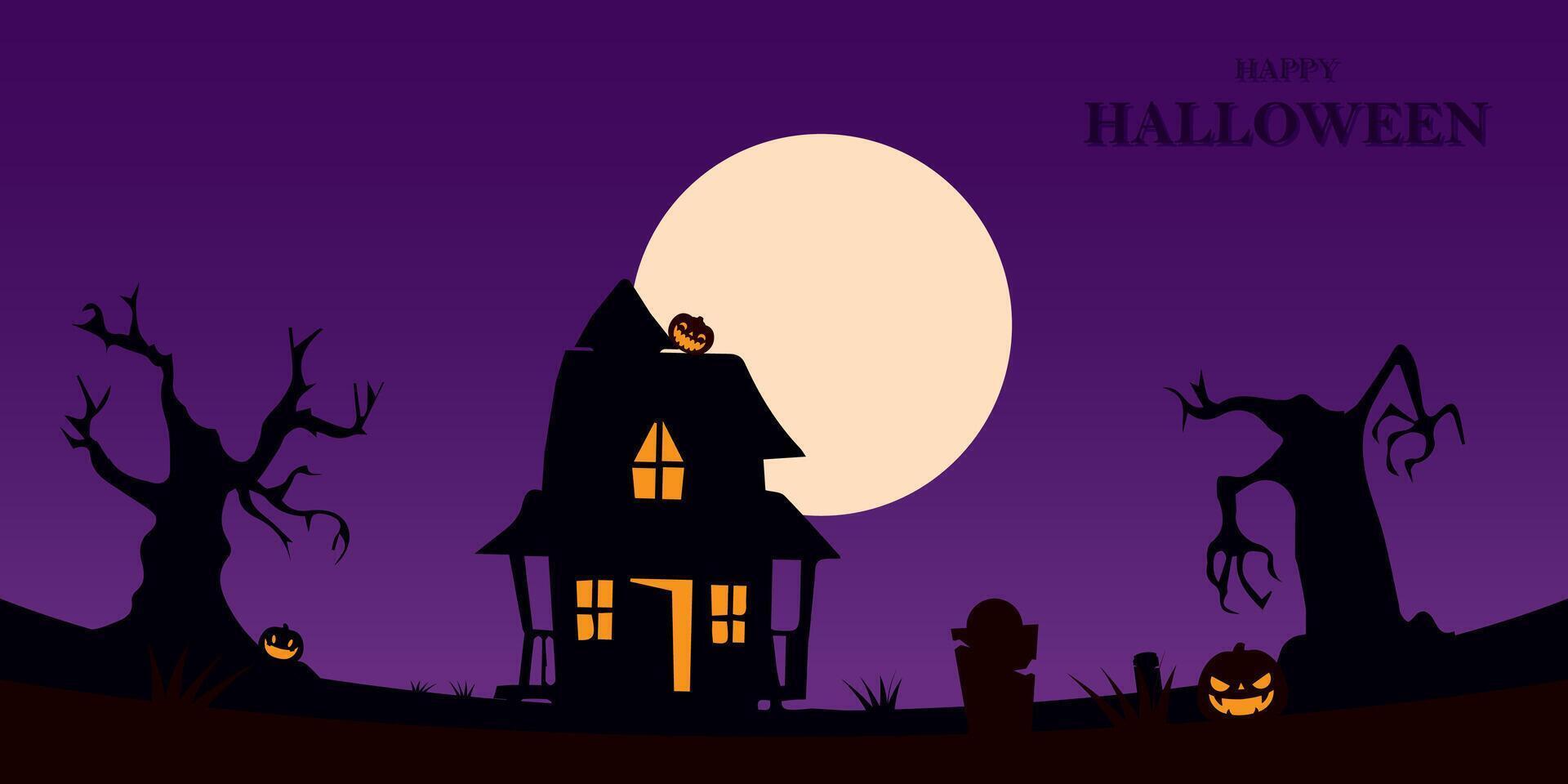 halloween background design. vector