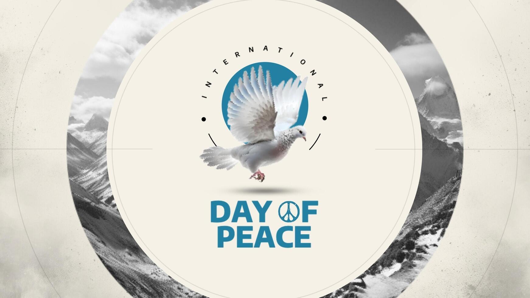 International Day of Peace for Mobile Facebook Cover Template