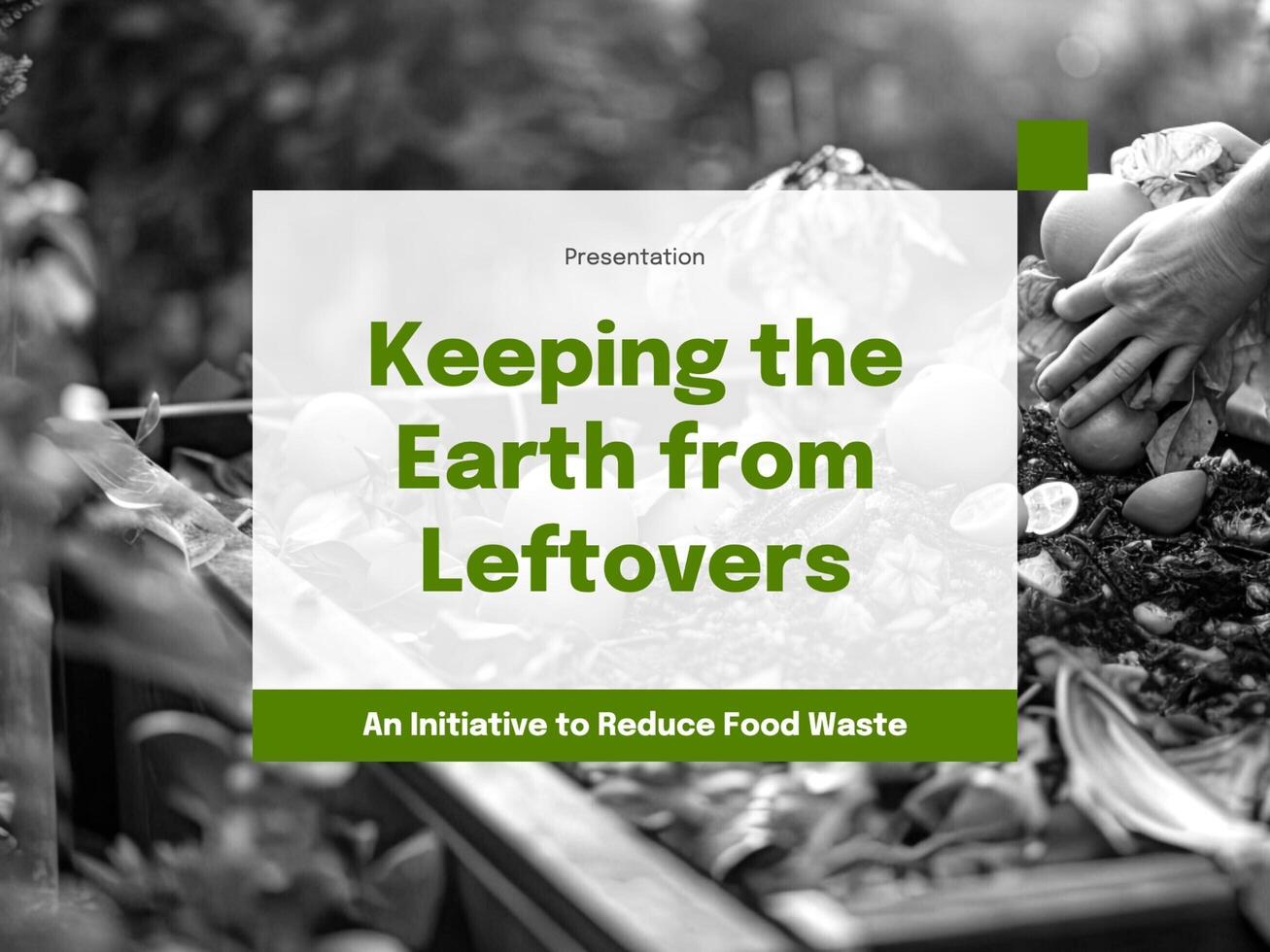 Reduce Food Waste Presentation template