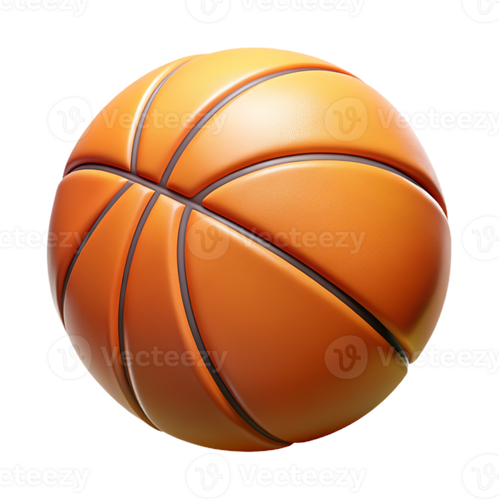 Close-up of a basketball ball png