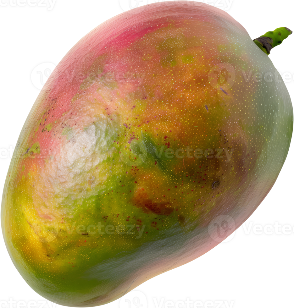 Fresh mango fruit, cut out transparent png