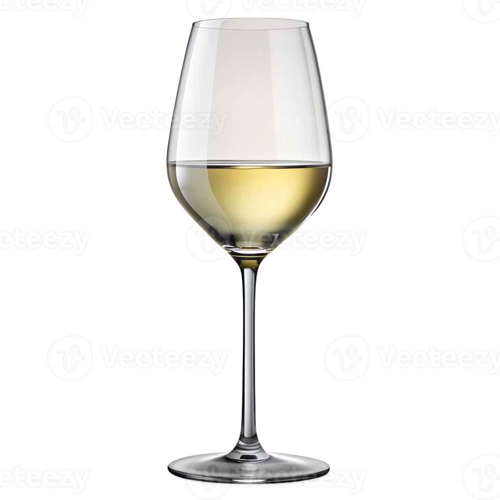 png blanco vino vaso aislado en transparente