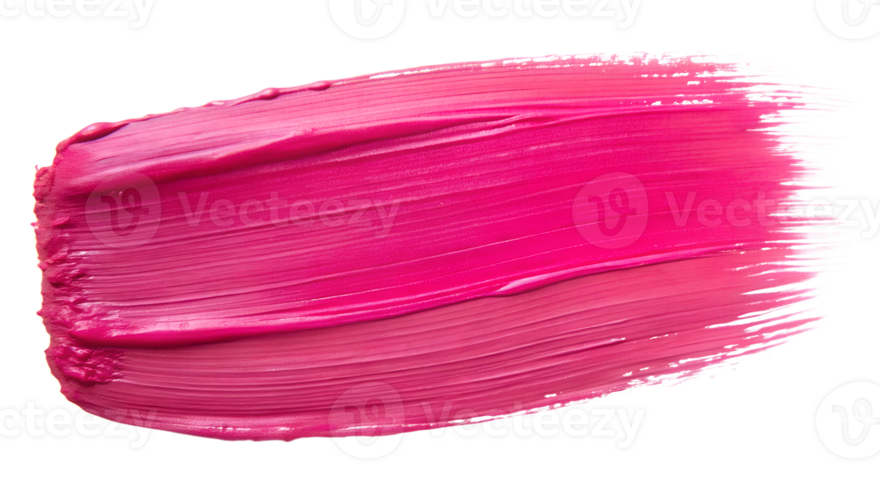 PNG pink paint smear brush stroke isolated transparent