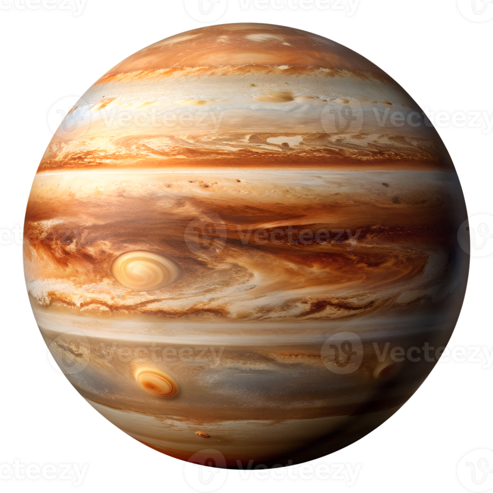 PNG Jupiter planet closeup view isolated transparent