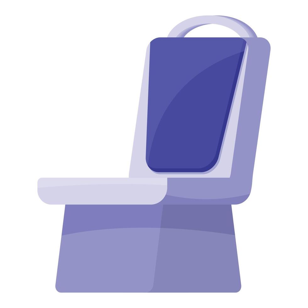 Modern dentist chair offering comfortable support for patients vector