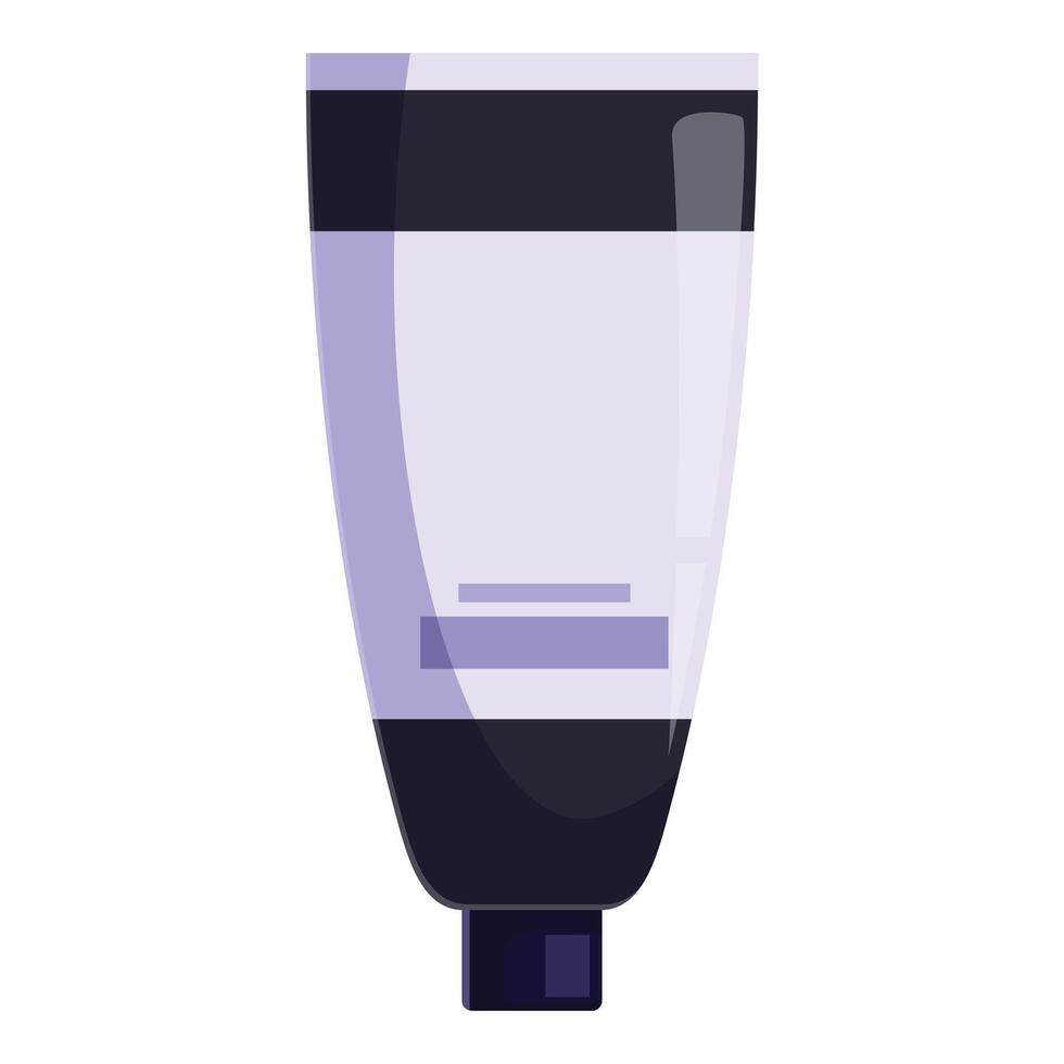 Cosmetic tube packaging presenting its simple design vector