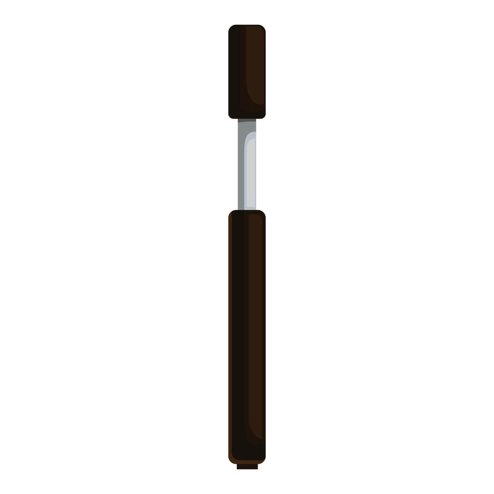 Bicycle pump standing isolated on white background vector