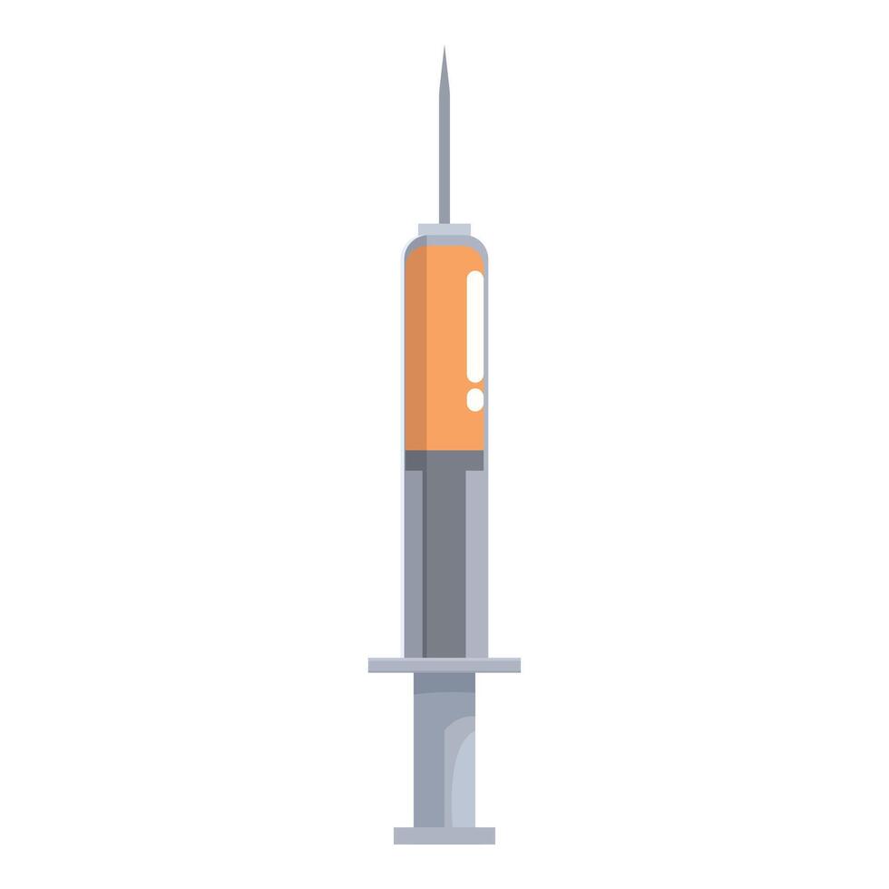 Medical syringe containing liquid medicine for injection vector