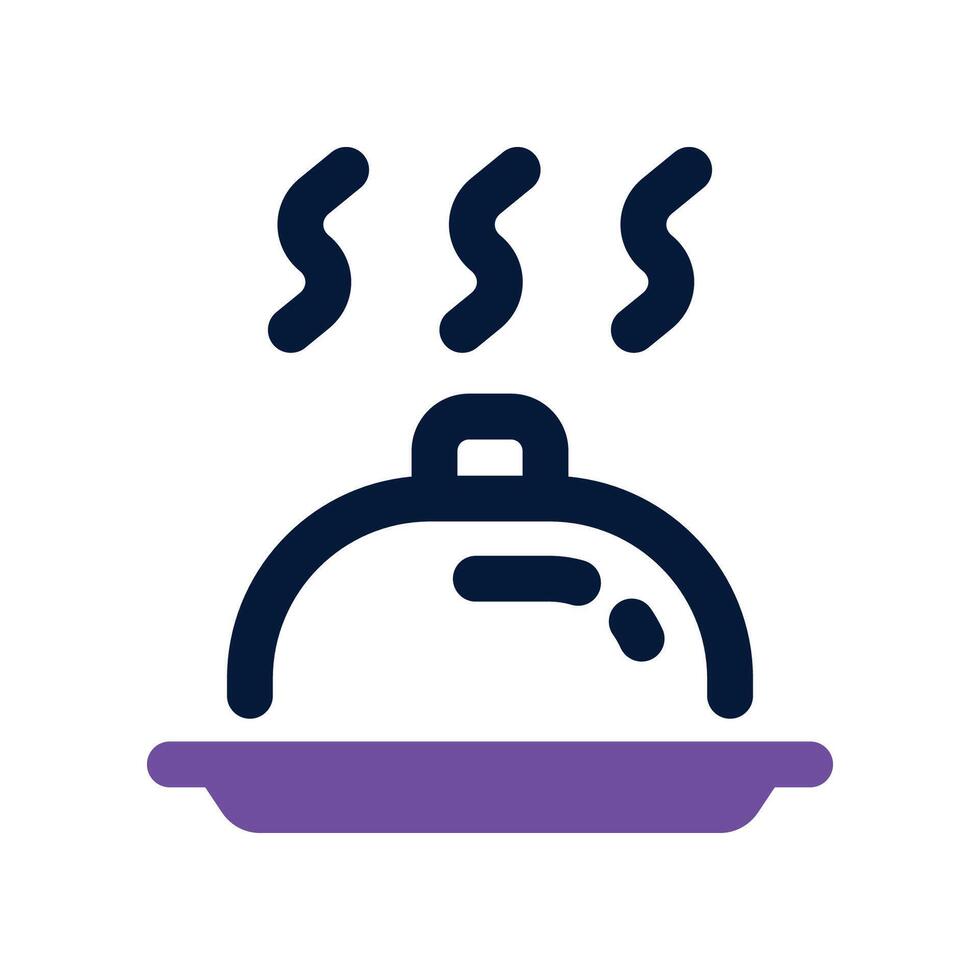 food tray icon. glyph icon for your website, mobile, presentation, and logo design. vector