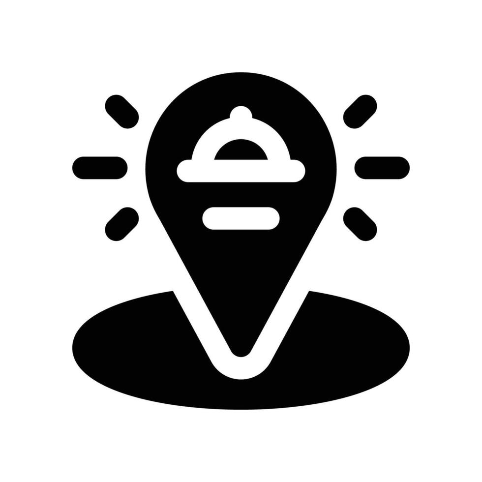 placeholder icon. glyph icon for your website, mobile, presentation, and logo design. vector