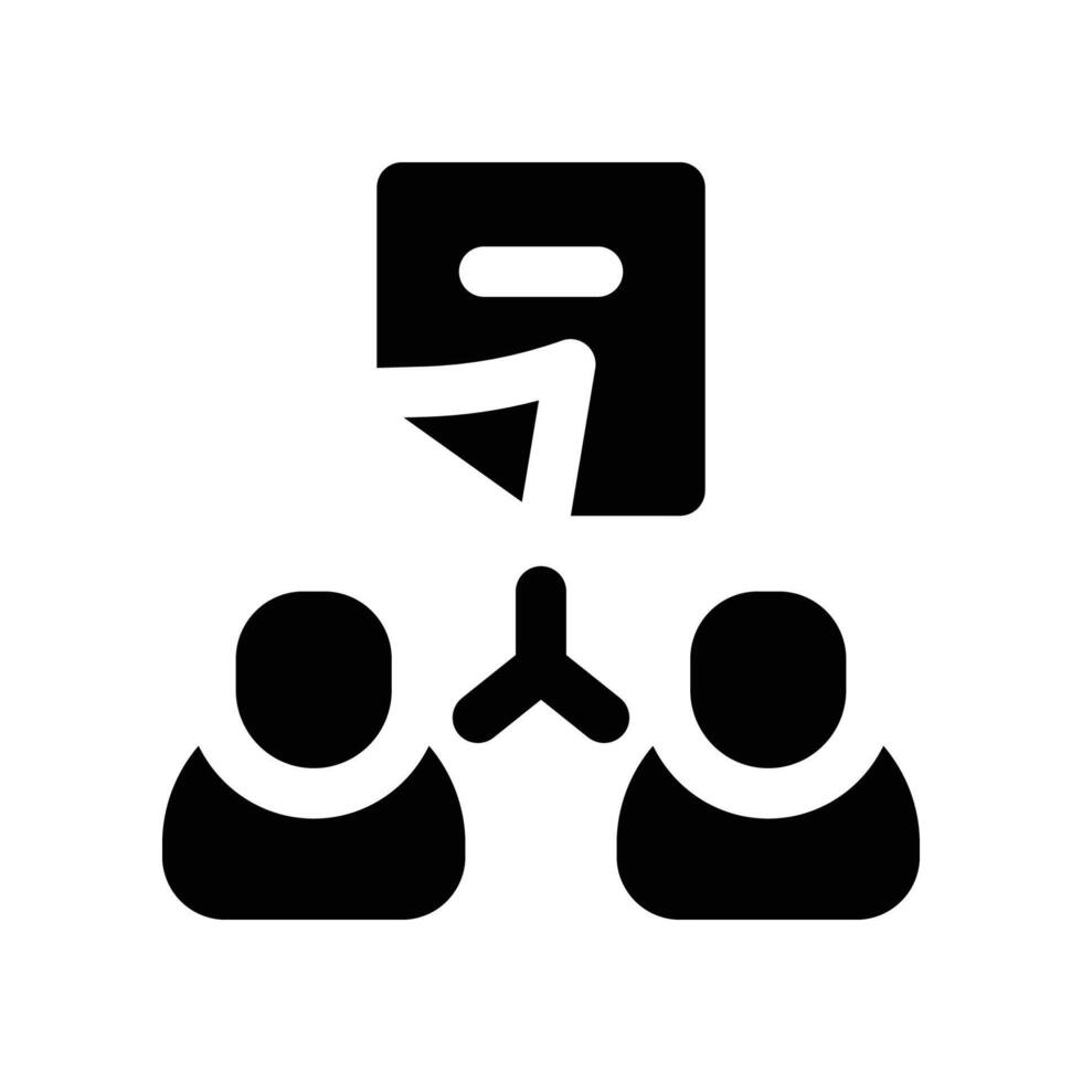 data collection icon. glyph icon for your website, mobile, presentation, and logo design. vector