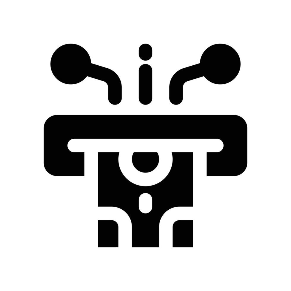 tech withdraw icon. glyph icon for your website, mobile, presentation, and logo design. vector