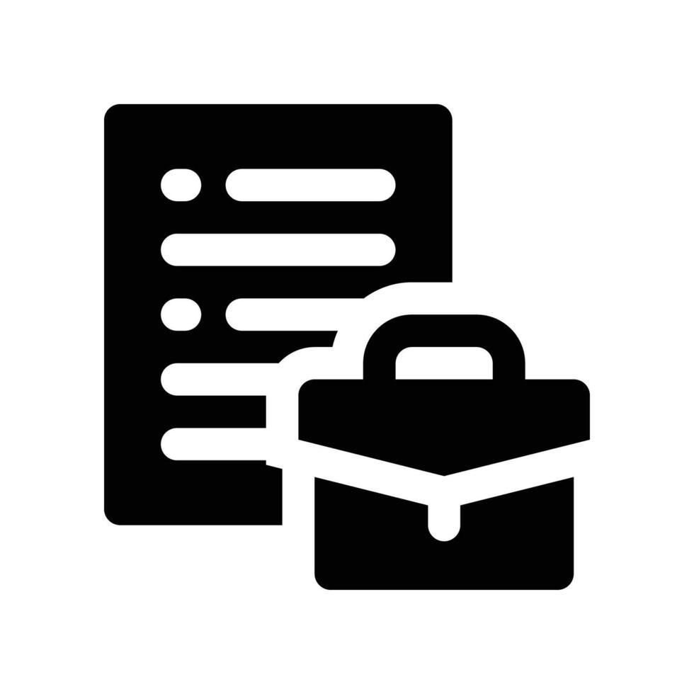 task working icon. glyph icon for your website, mobile, presentation, and logo design. vector