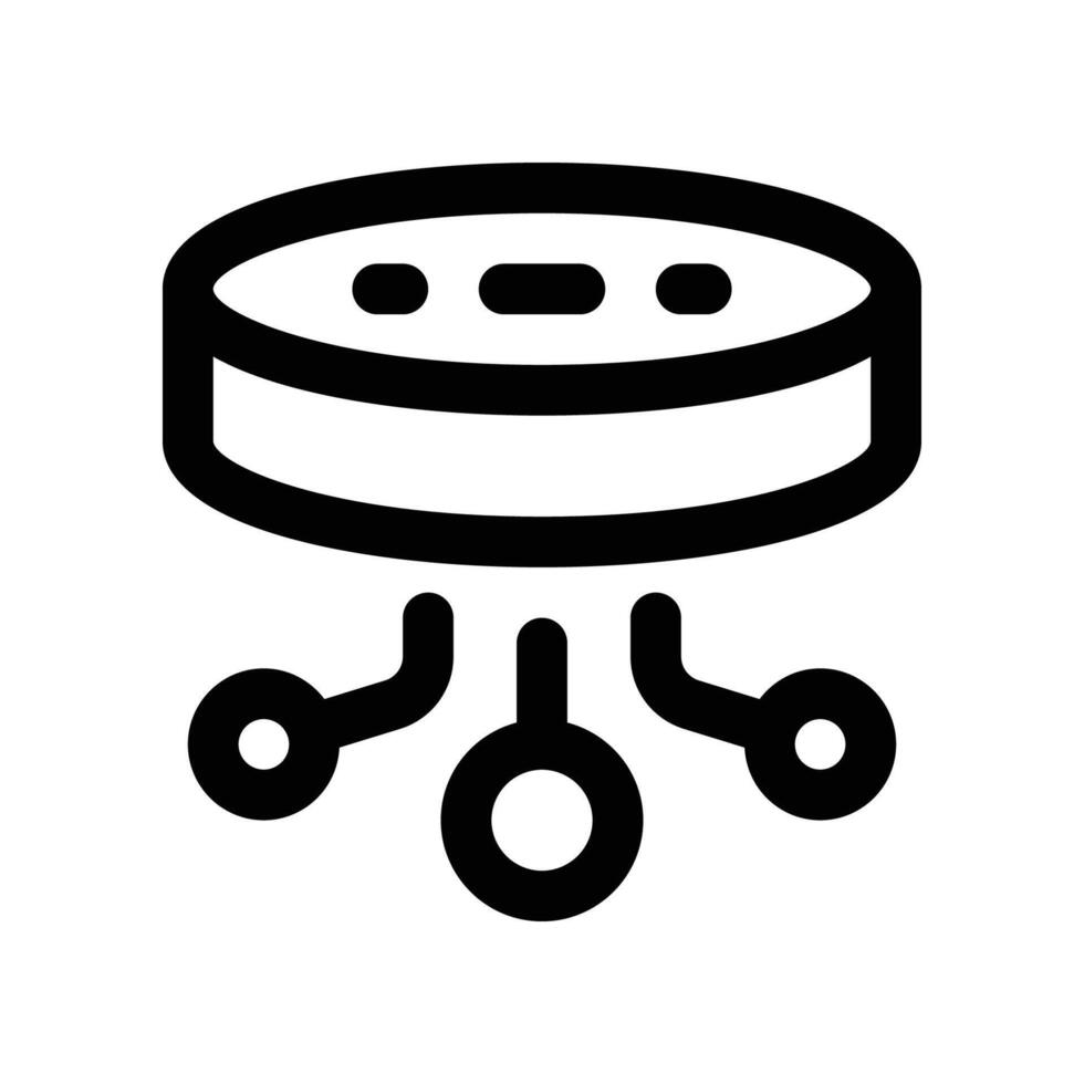 big data icon. line icon for your website, mobile, presentation, and logo design. vector