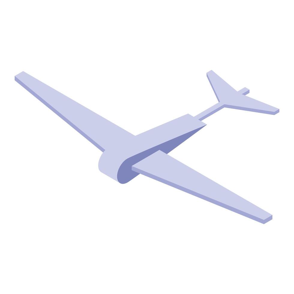 Modern military drone flying in clear sky vector