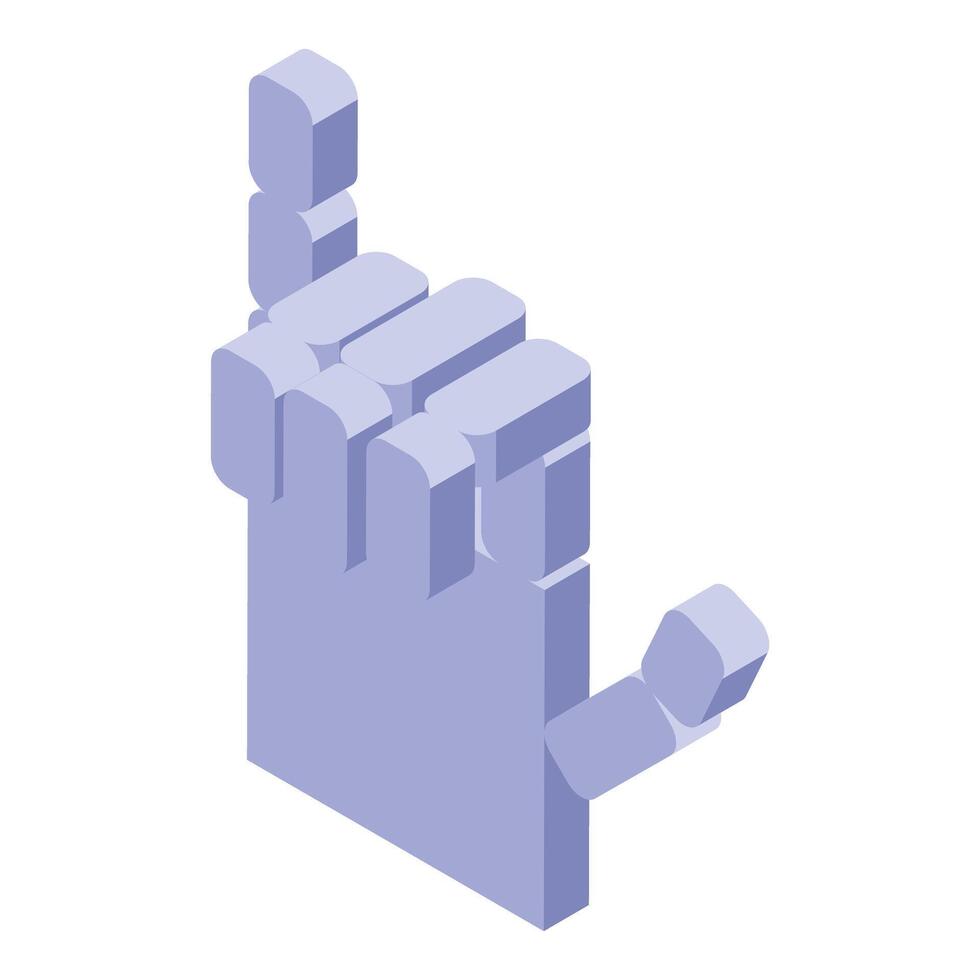 Human hand showing call me gesture with little finger up vector