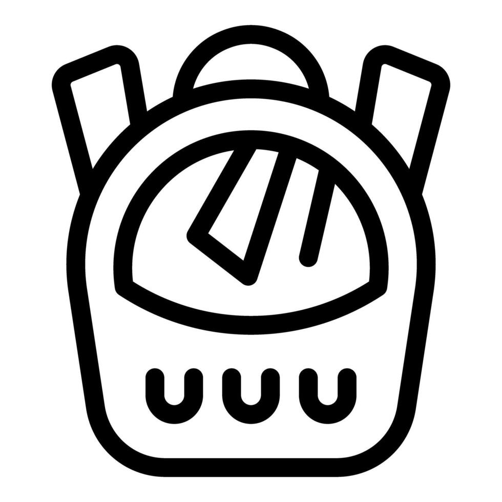 Electric kettle icon showing water heating element vector