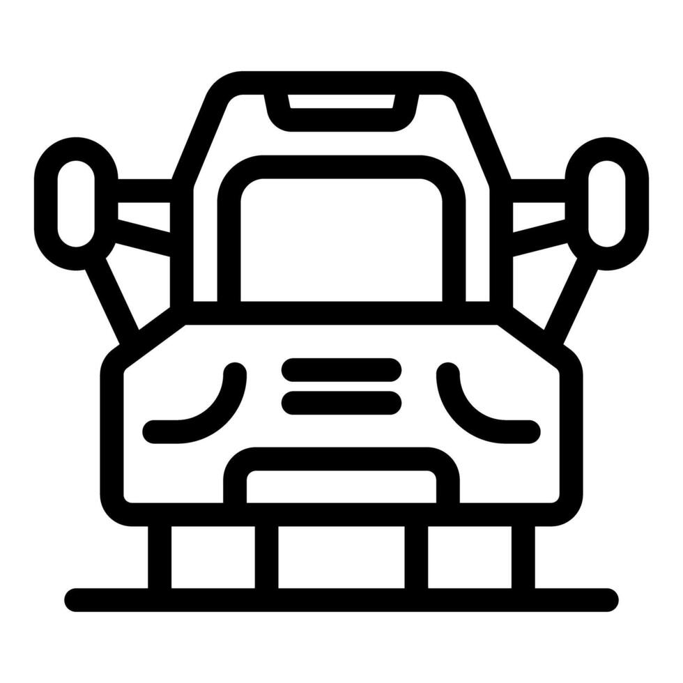 Autonomous driverless vehicle using sensor system for navigation vector