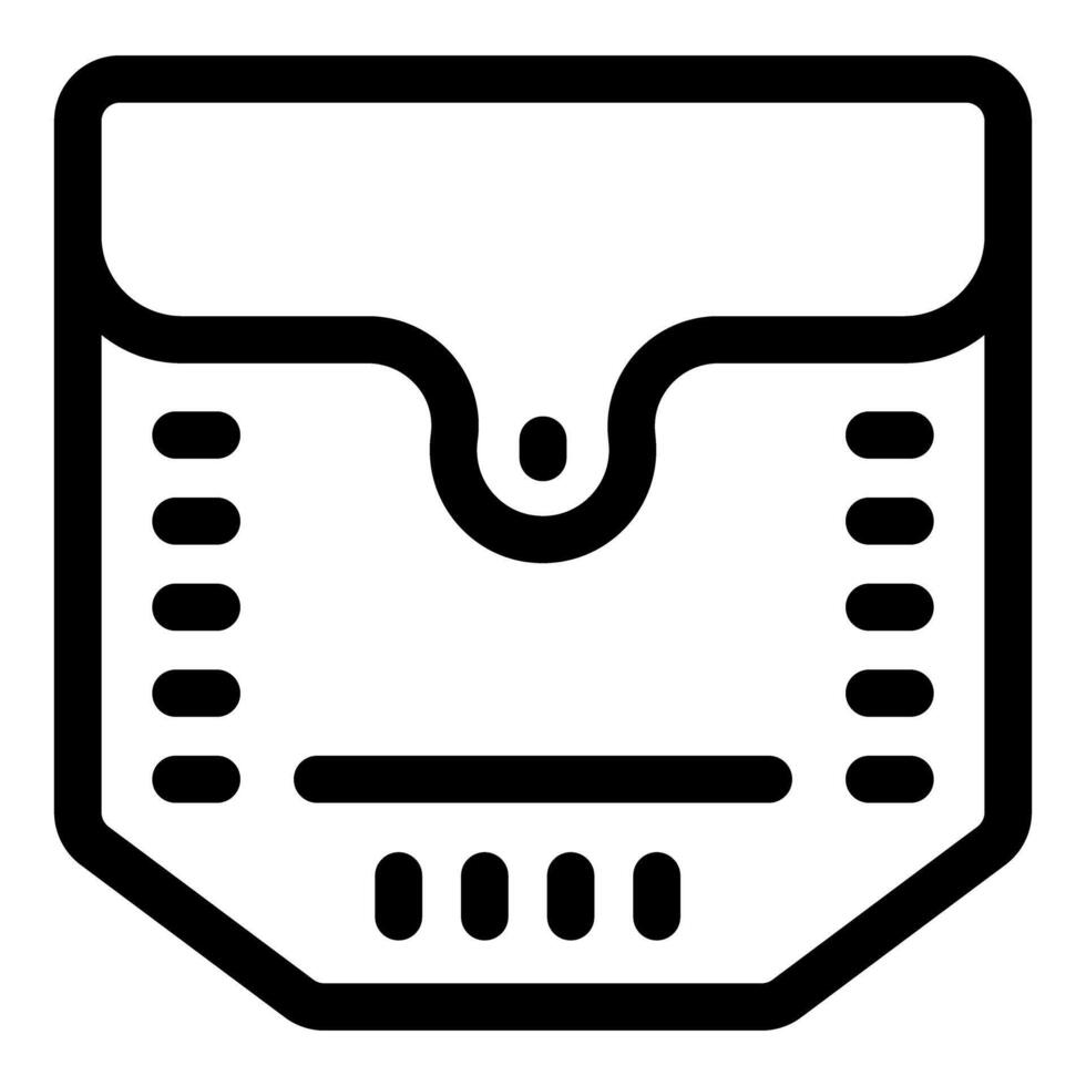 Electronic microchip representing semiconductor technology and innovation vector