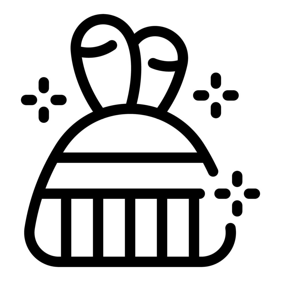 Honey bee flying and spreading pollen icon vector