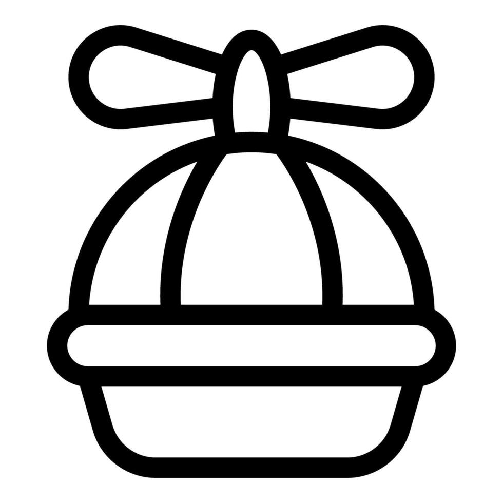 Birdcage with propeller rotating and providing fresh air to bird vector