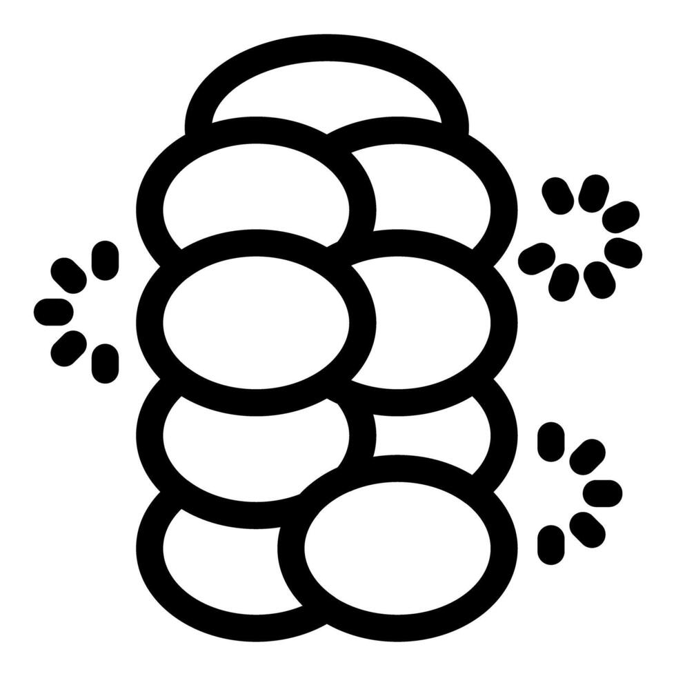 Abstract structure vibrating with energy, symbolizing power and motion vector
