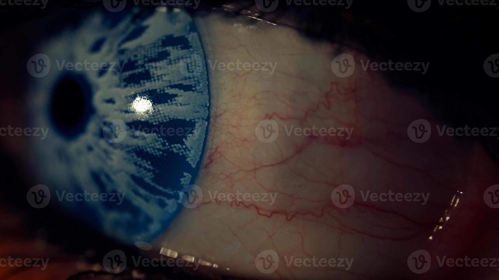its a eyes macro click photo