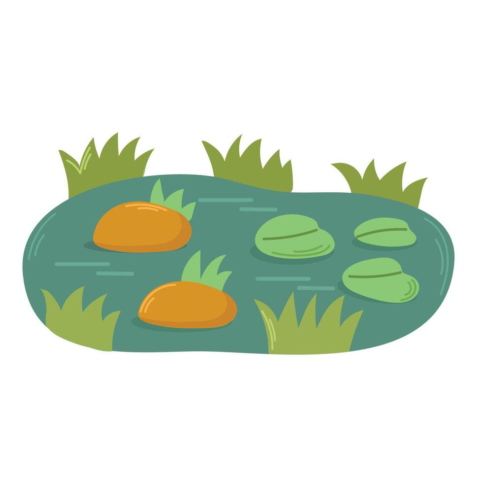 Swamp icon clipart avatar logtotype isolated illustration vector