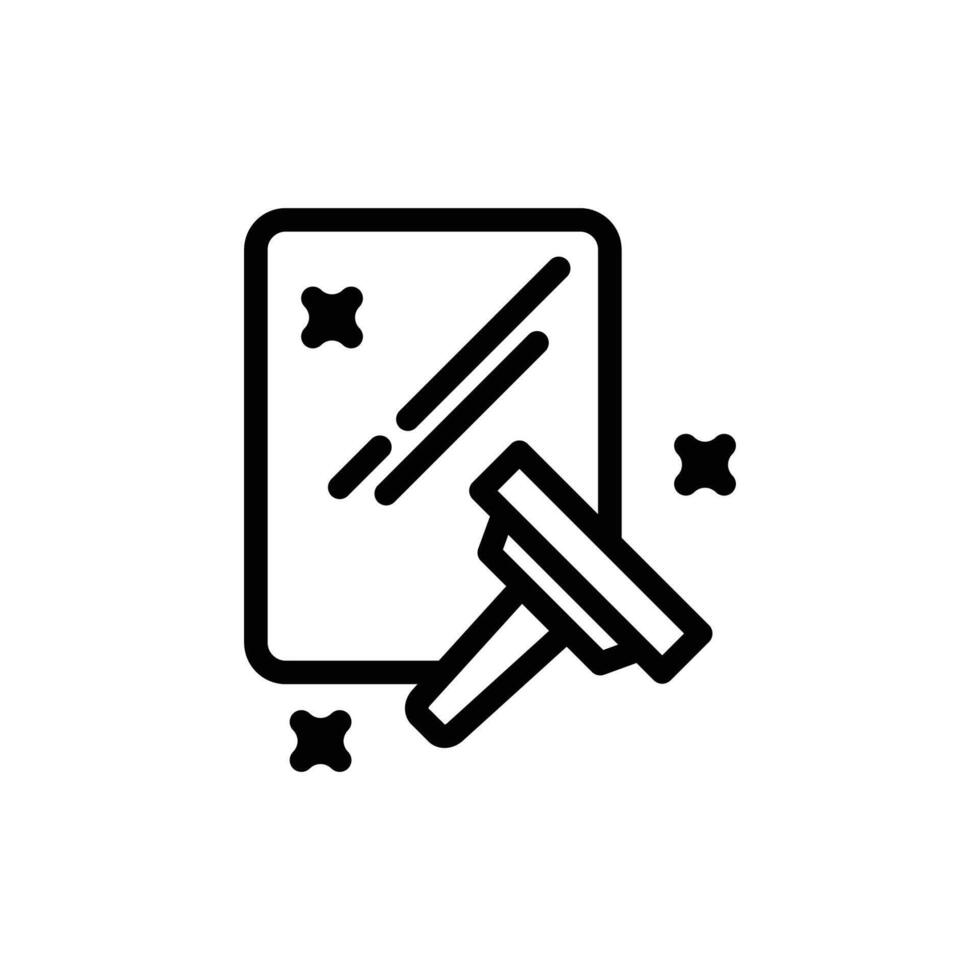 Glass cleaner icon design vector