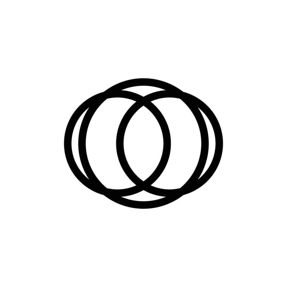 golden ratio icon design on white background vector
