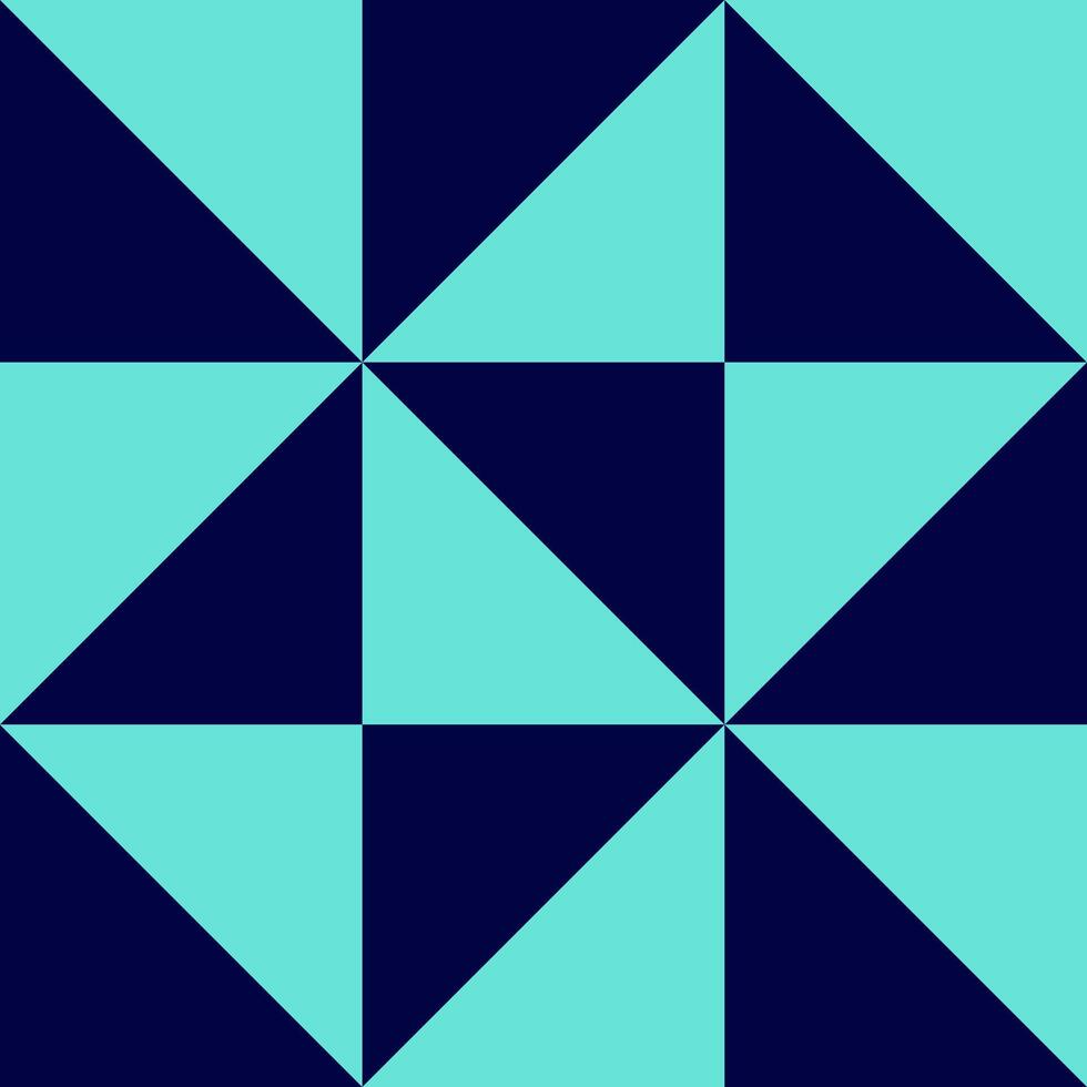 Triangle tile motif for interior design vector