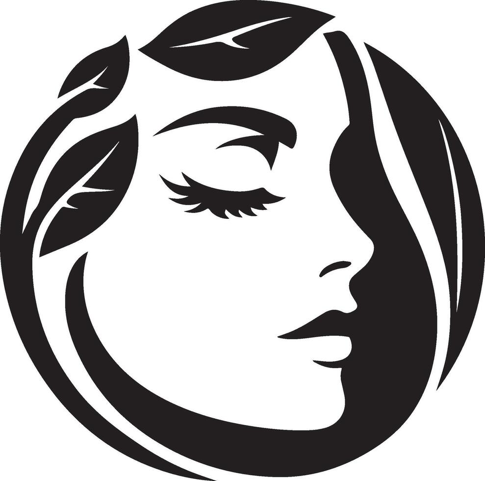 Creating a Spa Icon Logo that Reflects Calm and Elegance vector