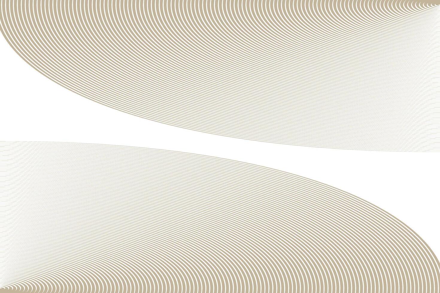 simple abstract creative thin to thick brown color wavy line pattern a series of lines vector