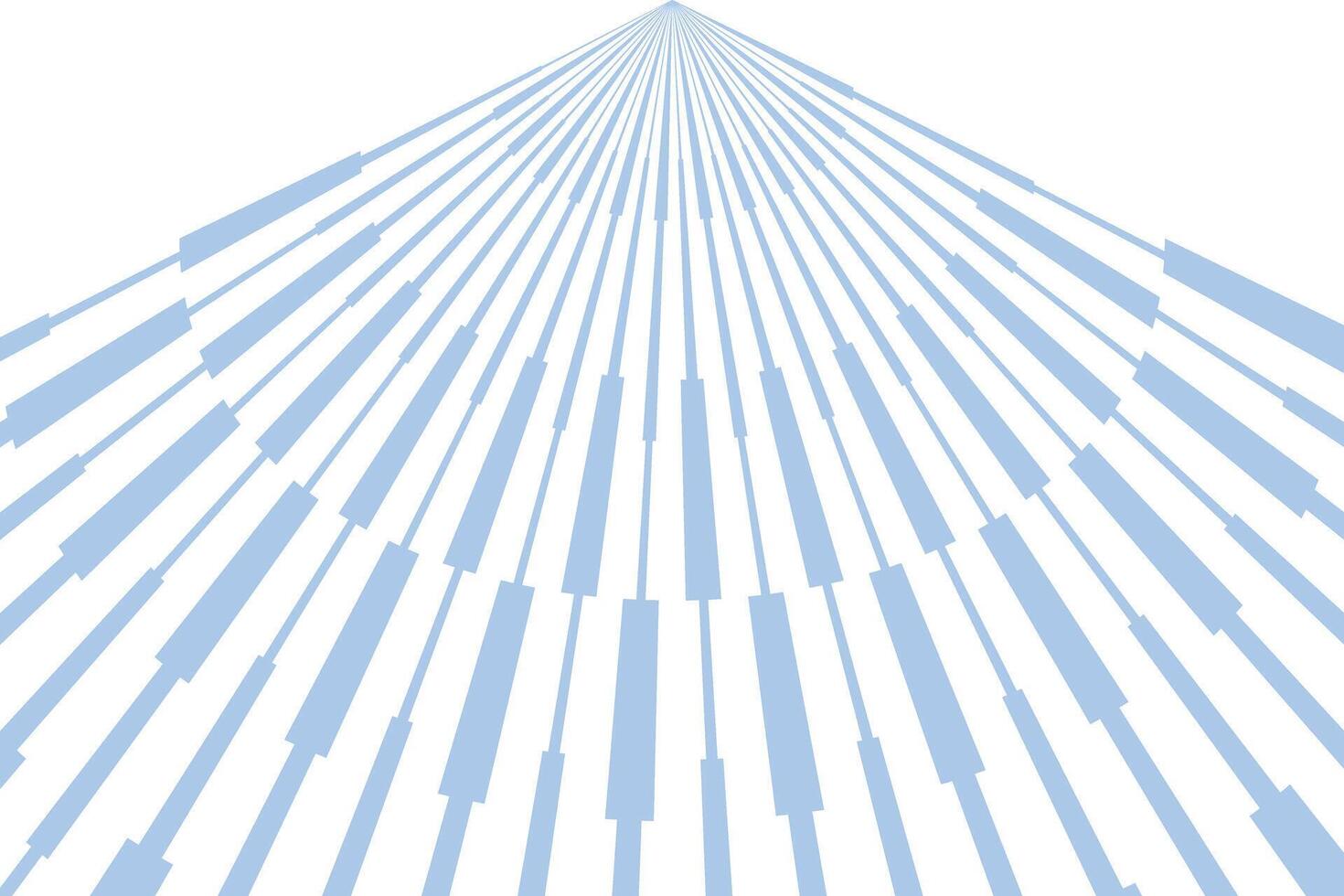 simple abstract lite sky ash color thin to thick geometric degrad lines stripes pattern a blue arrow pointing to the right and right with arrows pointing to the right vector