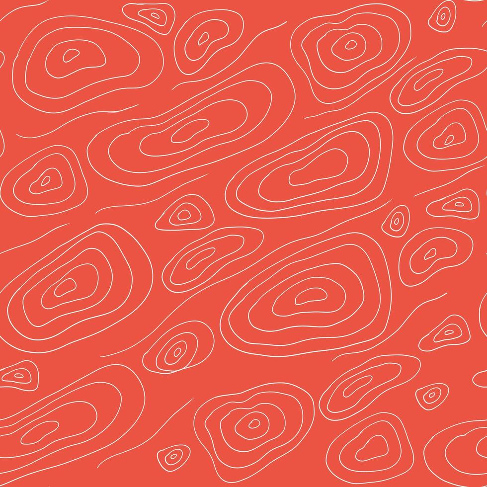 Seamless pattern of red salmon or tuna fish meat for sushi vector