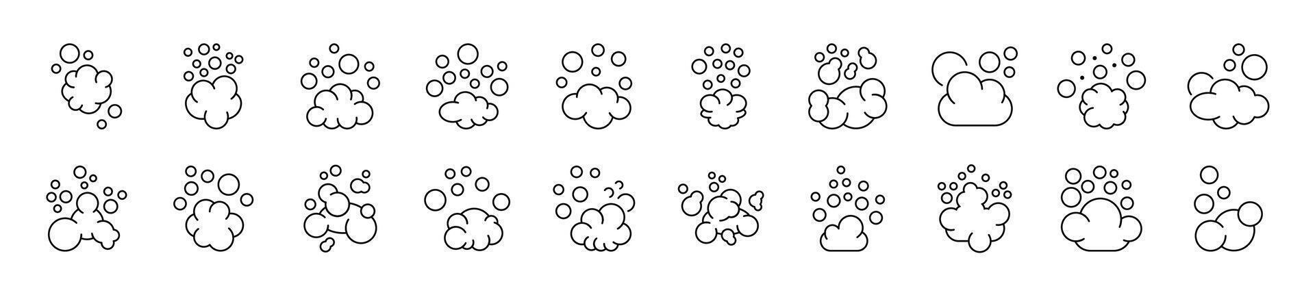 Modern Line Icons. Perfect for design, infographics, web sites, apps. vector